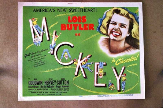 ORIGINAL LOBBY CARD - MICKEY - 1948 - key #1 card