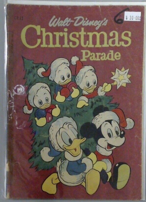 Australian Walt Disney Christmas Parade C.P series comic book no.12 Vintage htf