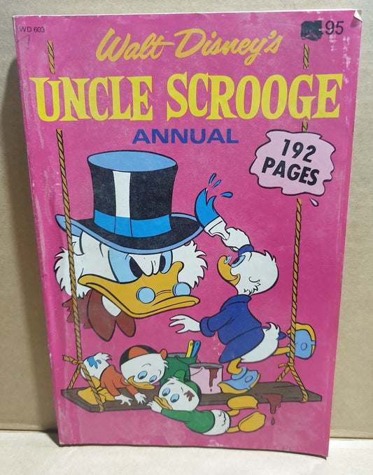 COMIC BOOK - WALT DISNEY UNCLE SCROOGE ANNUAL WD 603 192 PAGES