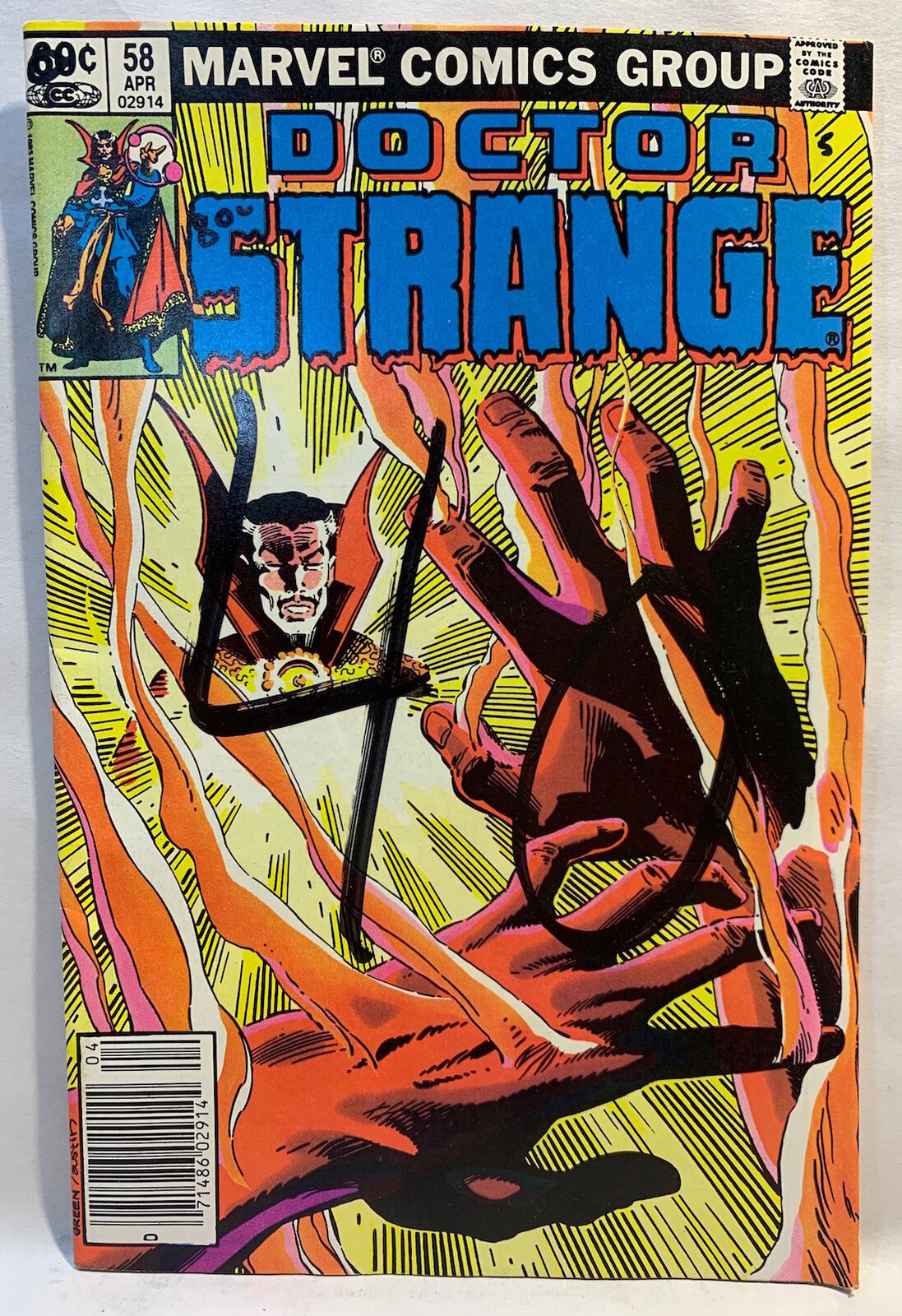 COMIC BOOK - DOCTOR STRANGE #58