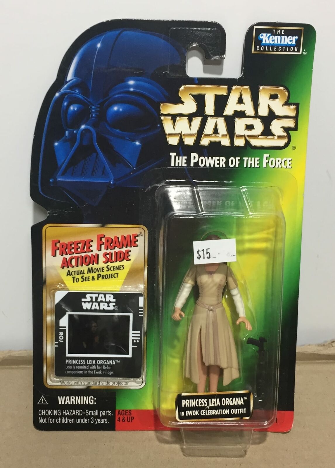 STAR WARS - KENNER - POTF - PRINCESS LEIA ORGANA  - in Ewok Celebration Outfit