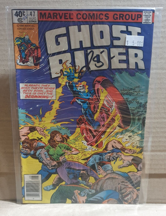 COMIC BOOK - MARVEL GHOST RIDER #47