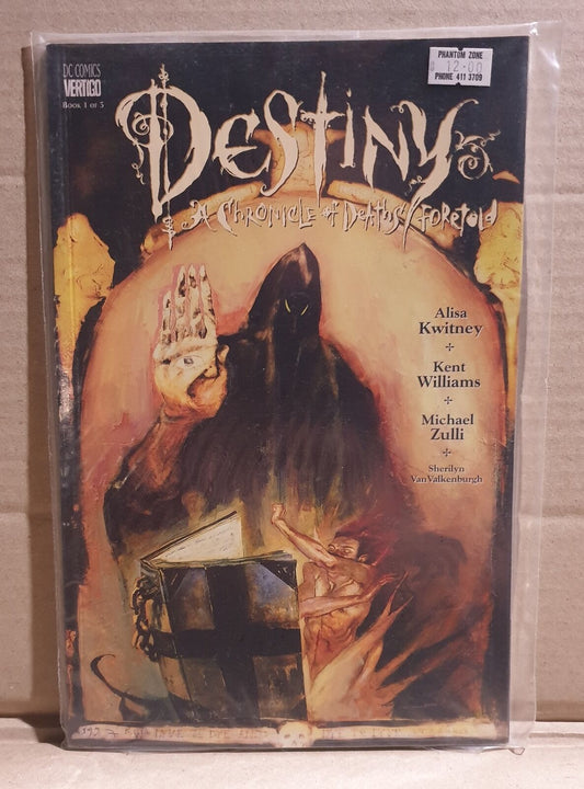 COMIC BOOK - DC DESTINY DEATHS FORETOLD BOOK 1 OF 3