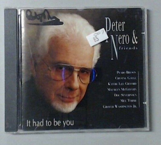 MUSIC CD IN CASE (COVER SIGNED) - PETER NERO & FRIENDS - IT HAD TO BE YOU