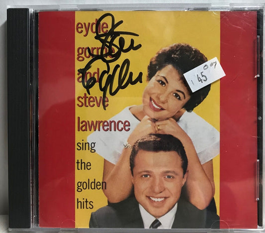 MUSIC CD IN CASE (COVER SIGNED) - EYDIE GORME, STEVE LAWRENCE - STEVE AND EYD...