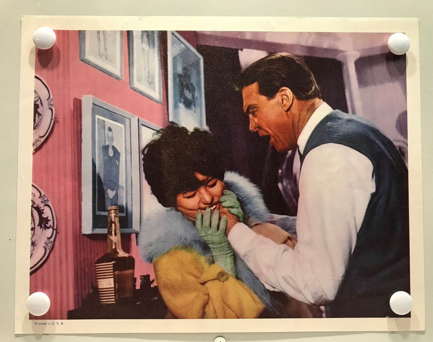 ORIGINAL LOBBY CARDS - A MATTER OF WHO - 1962 - set of 8