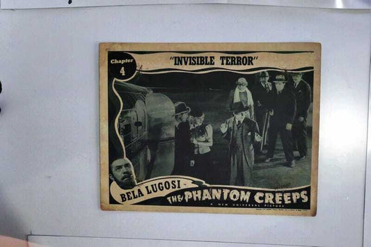 ORIGINAL SERIAL LOBBY CARD - THE PHANTOM CREEPS (a) - 1939 - CH 4 "Invisible ...