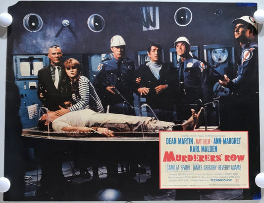 ORIGINAL LOBBY CARD - THE MURDERERS' ROW (a) - 1966 - key card