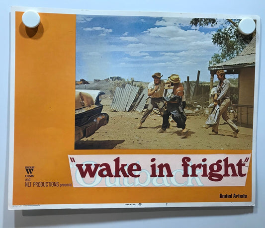 ORIGINAL LOBBY CARD - WAKE IN FRIGHT (b) - 1971 - key card #2