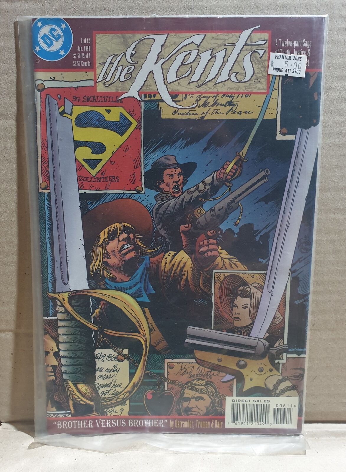 COMIC BOOK - DC THE KENTS SUPERMAN #6 OF 12