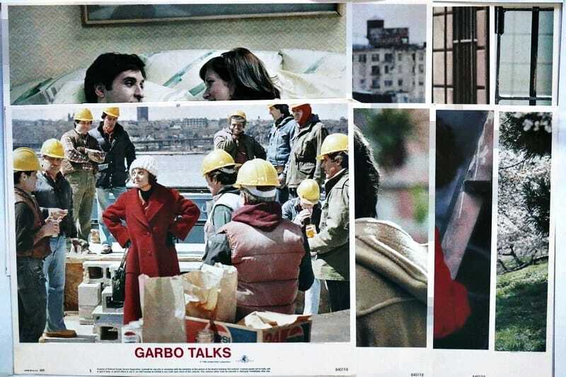 ORIGINAL LOBBY CARDS - GARBO TALKS - 1984 - set of 8