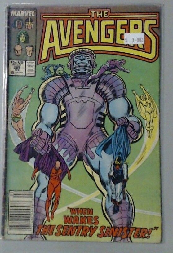 COMIC BOOK -- IRON MAN HULK CAPTAIN AMERICA THE AVENGERS MARVEL #288