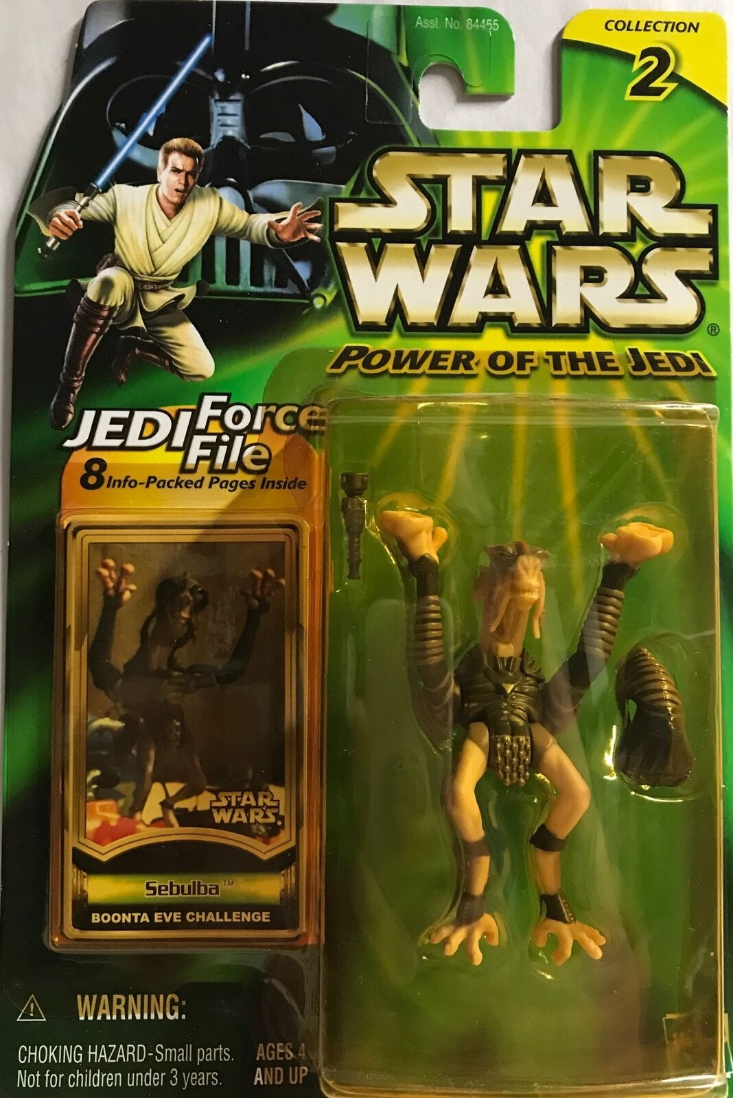 STAR WARS - HASBRO - JEDI FORCE FILE - POTJ -  SEBULBA - Boonta Eve Challenge