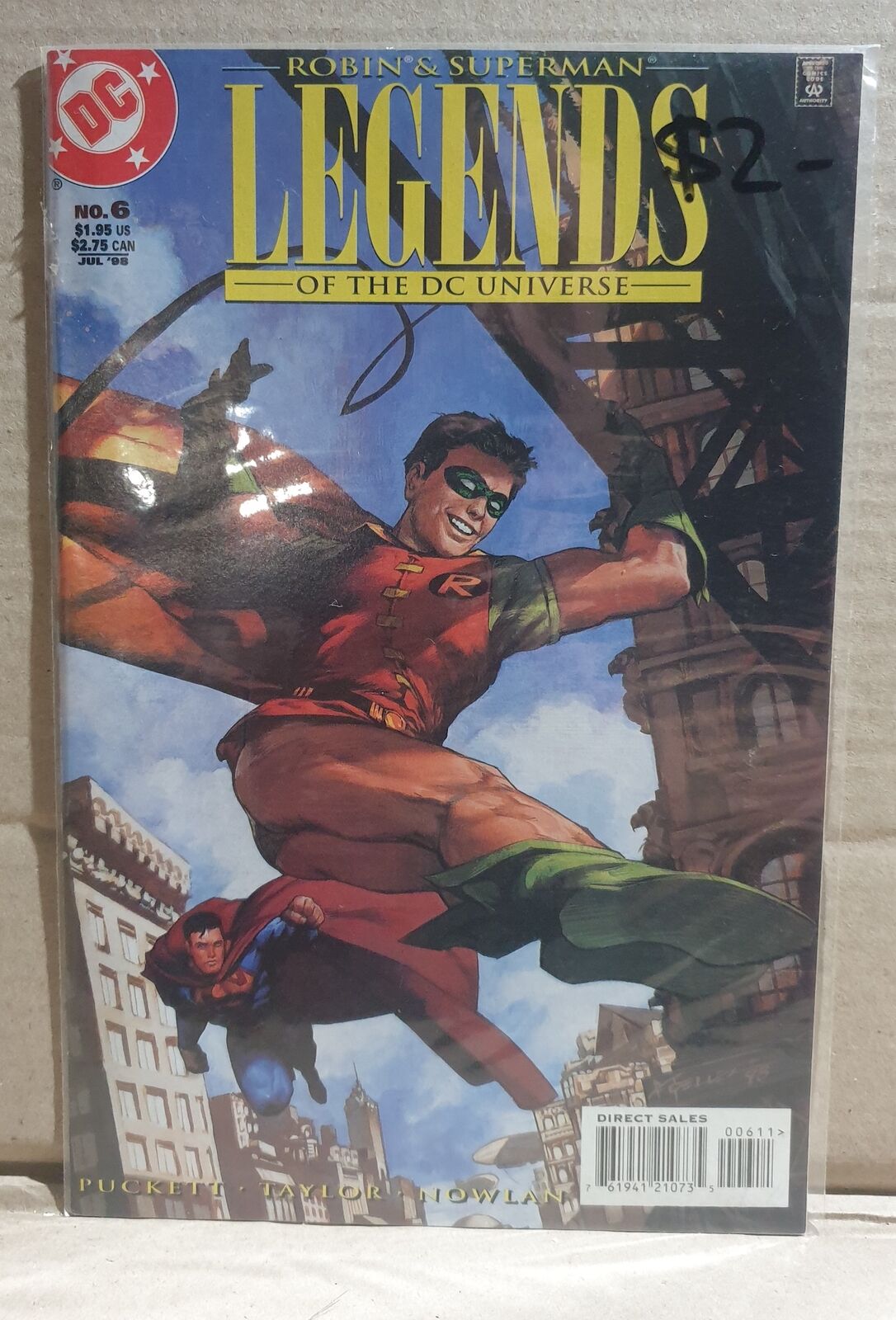 COMIC BOOK -  DC SUPERMAN LEGENDS DC UNIVERSE #6 ROBIN