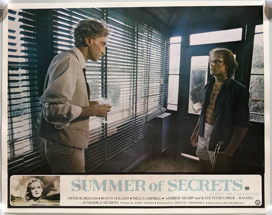 ORIGINAL LOBBY CARDS - SUMMER OF SECRETS (b) - 1976 - set of 8 - Australia