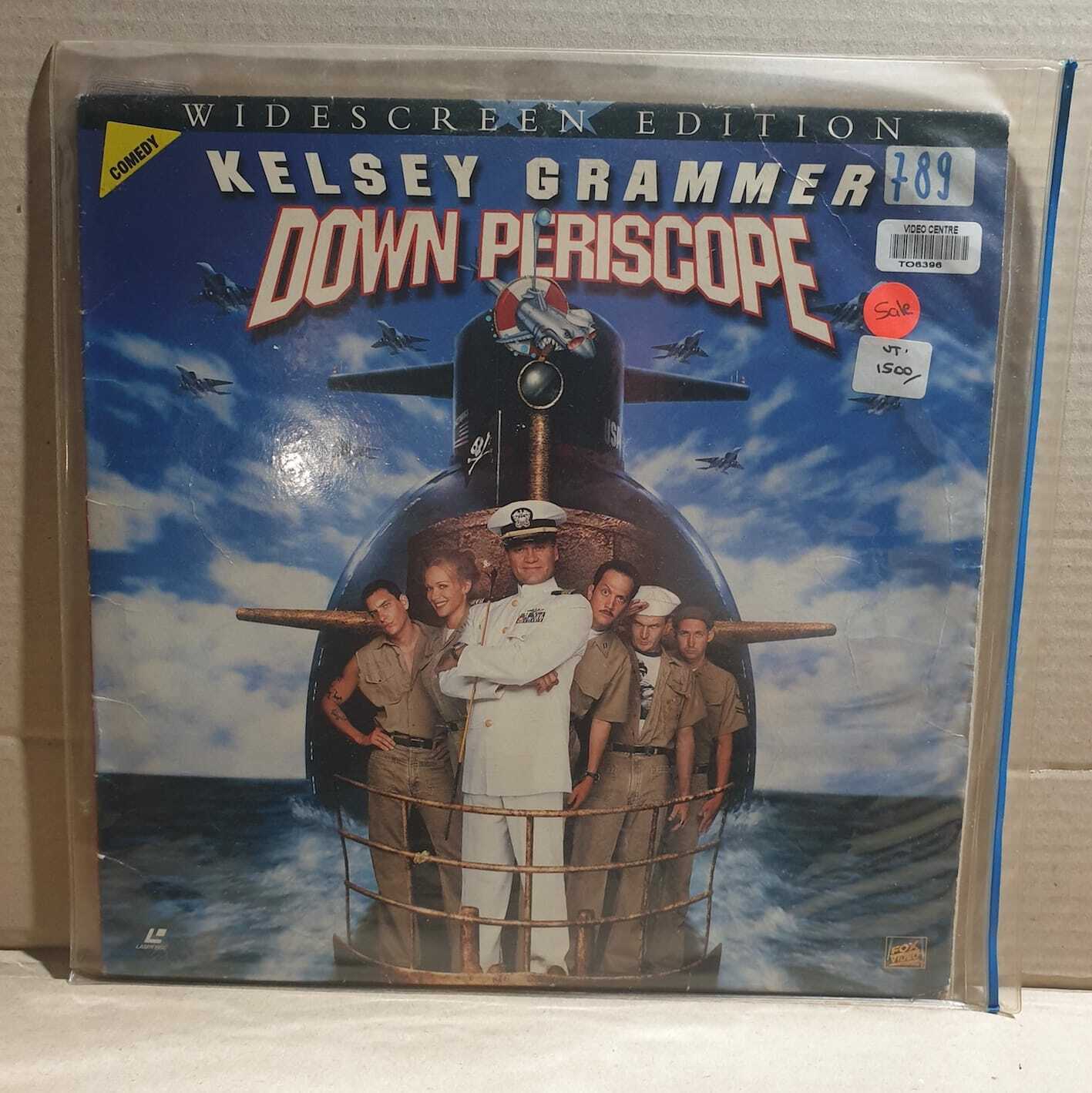 LASERDISC MOVIE - DOWN PERISCOPE - Kelsey Grammer