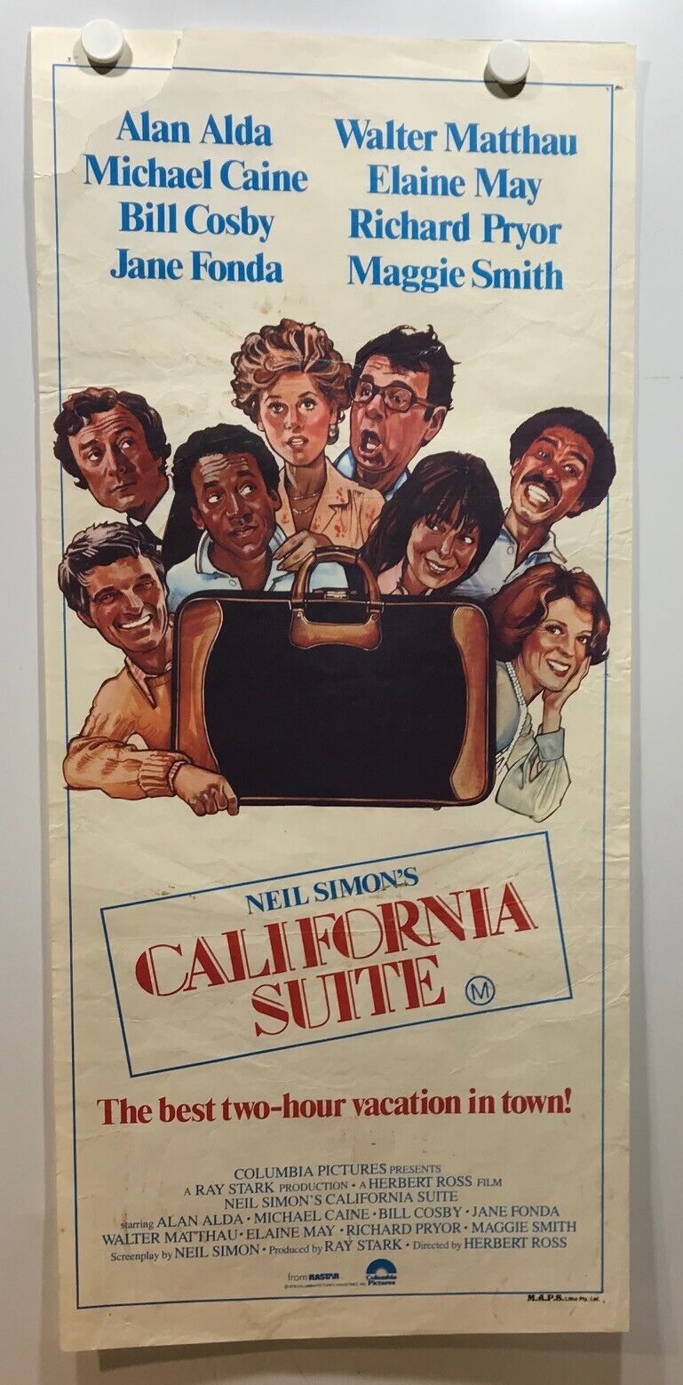 ORIGINAL DAYBILL MOVIE POSTER - CALIFORNIA SUITE