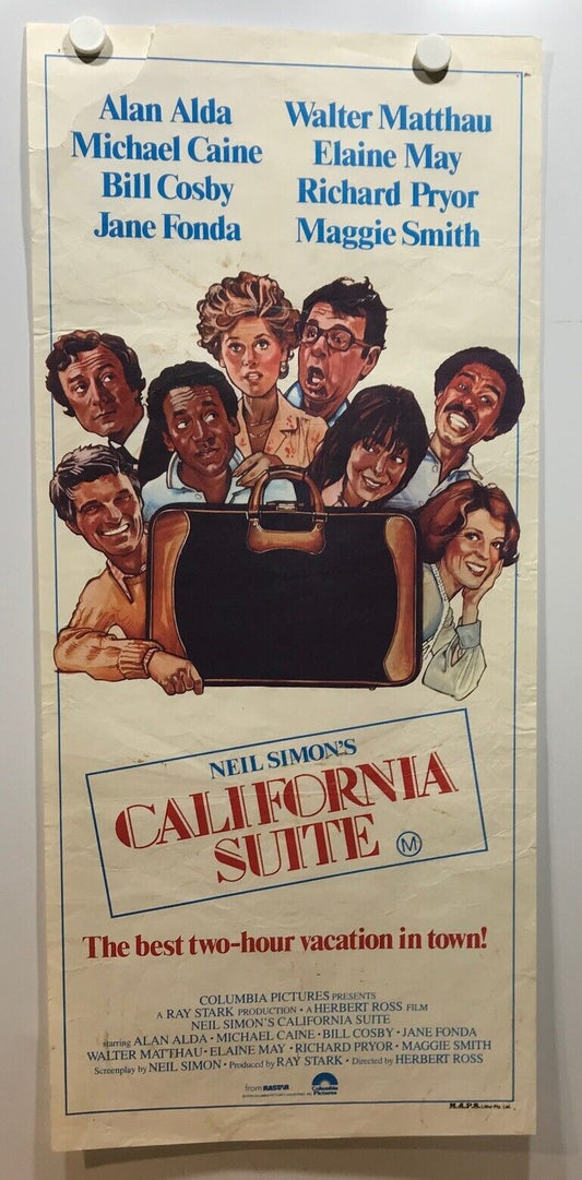 ORIGINAL DAYBILL MOVIE POSTER - CALIFORNIA SUITE