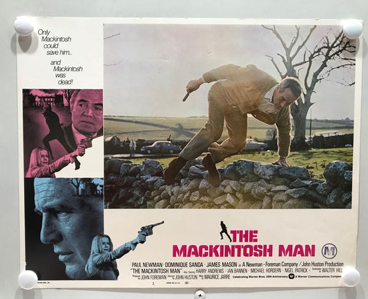ORIGINAL LOBBY CARDS - THE MACKINTOSH MAN - 1973 - set of 8