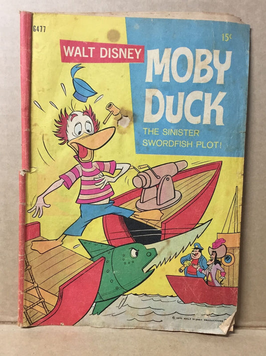 COMIC BOOK -MOBY DUCK WALT DISNEY G477