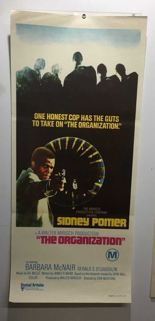 ORIGINAL DAYBILL MOVIE POSTER - THE ORGANIZATION - 1971