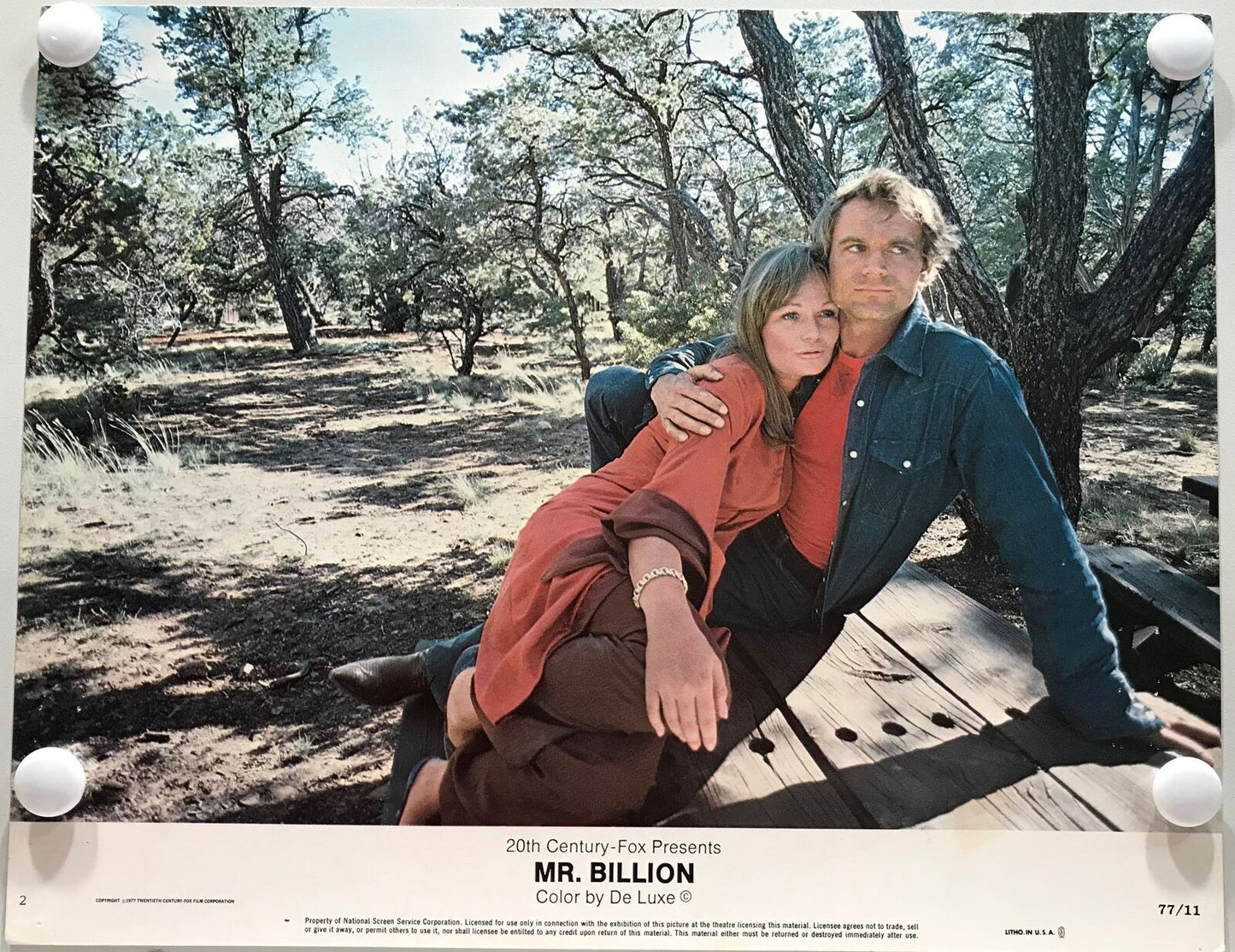 ORIGINAL LOBBY CARDS - MR. BILLION - 1977 - set of 8