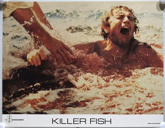 ORIGINAL LOBBY CARDS - KILLER FISH - 1979 - set of 8