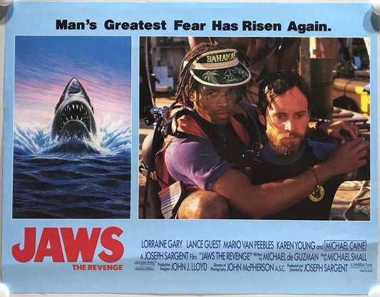 ORIGINAL LOBBY CARD - JAWS: THE REVENGE (d) - 1987 - key card