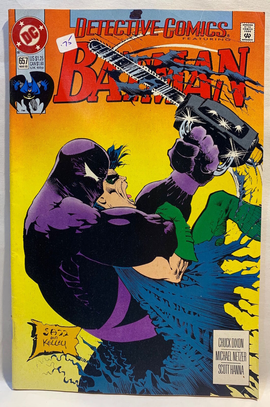 COMIC BOOK - BATMAN Detective Comics #657