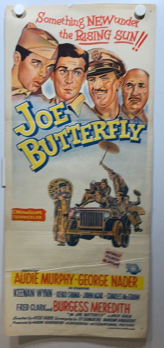 ORIGINAL DAYBILL MOVIE POSTER - JOE BUTTERFLY