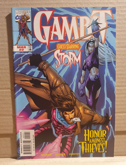 COMIC BOOK - MARVEL GAMBIT #2 XMEN STORM