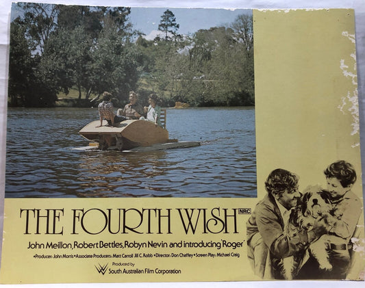 ORIGINAL LOBBY CARD - FOURTH WISH (d) - 1976 - Australia