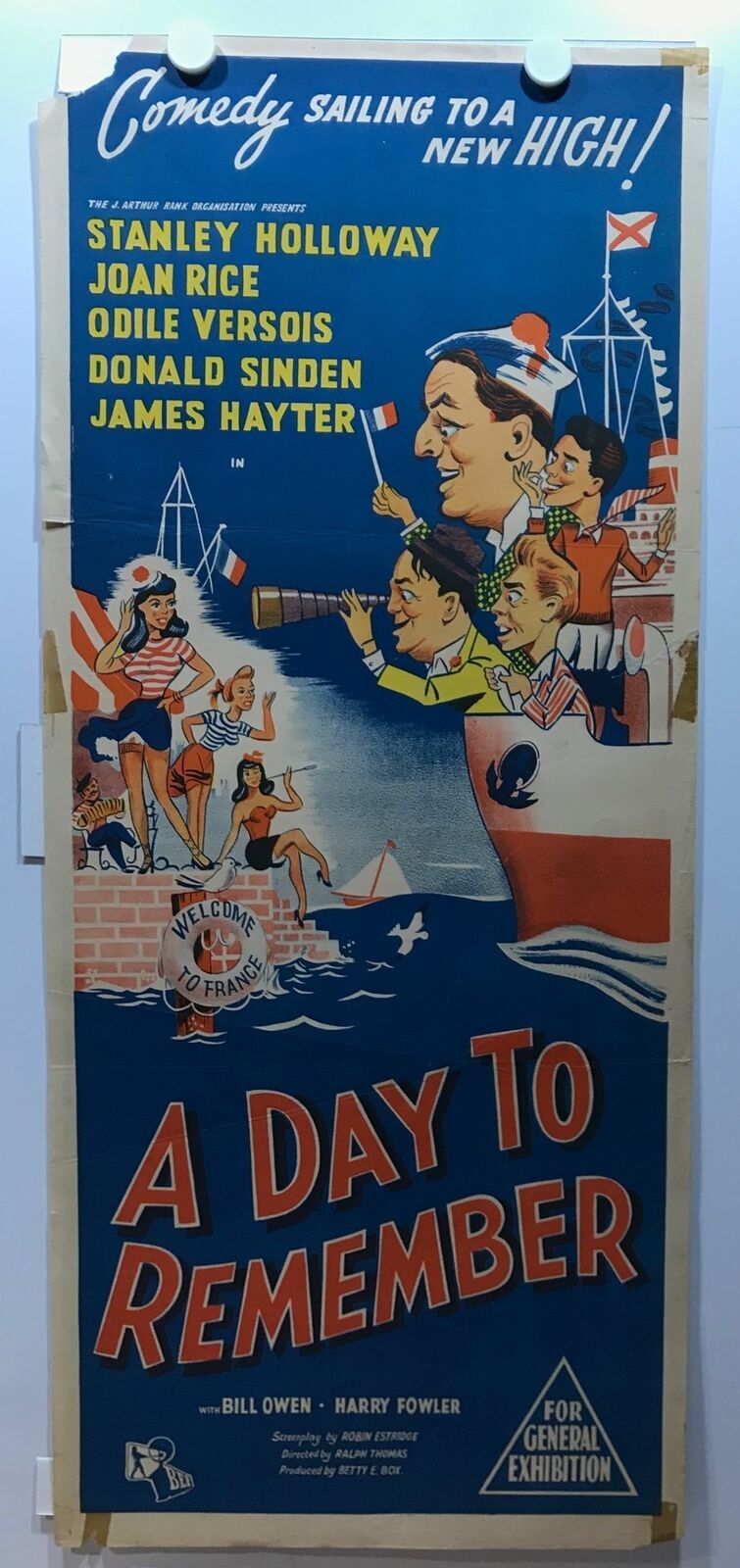 ORIGINAL DAYBILL MOVIE POSTER - A DAY TO REMEMBER