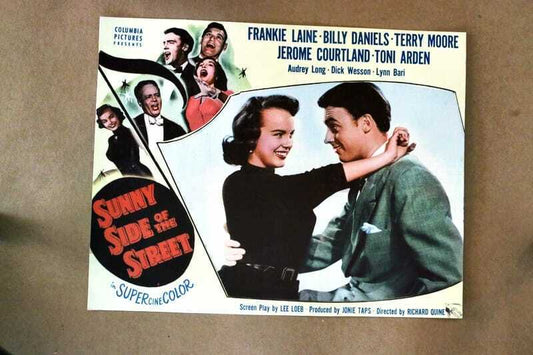 ORIGINAL LOBBY CARD - SUNNY SIDE OF THE STREET - 1951 - title card