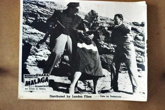 ORIGINAL LOBBY CARD - MALAGA - 1954 - title card