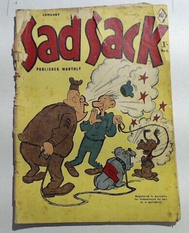 COMIC BOOK ~~ SAD SACK NO.6