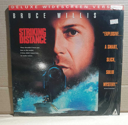 LASERDISC MOVIE - STRIKING DISTANCE - Bruce Willis