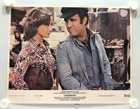 ORIGINAL LOBBY CARDS - KAZABLAN - 1974 - set of 8