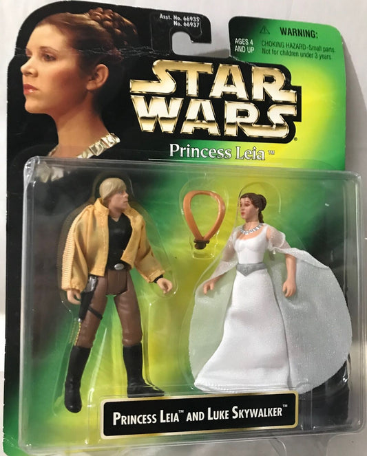 STAR WARS - KENNER - PRINCESS LEIA COLLECTION - PRINCESS LEIA & LUKE SKYWALKER