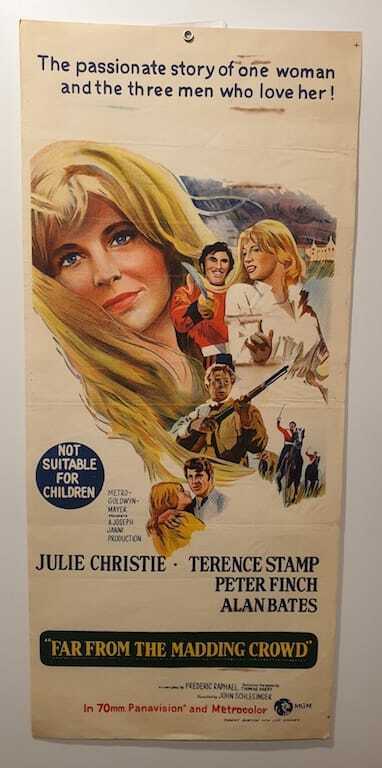 ORIGINAL DAYBILL MOVIE POSTER - FAR FROM THE MADDING CROWD