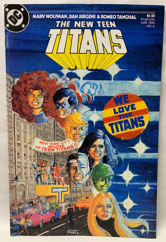 COMIC BOOK ~ THE NEW TEEN TITANS #6