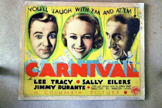 ORIGINAL LOBBY CARD - CARNIVAL (b) - 1935 - title card