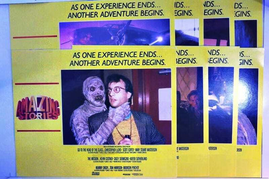 ORIGINAL LOBBY CARDS - AMAZING STORIES - 1989 - set of 8