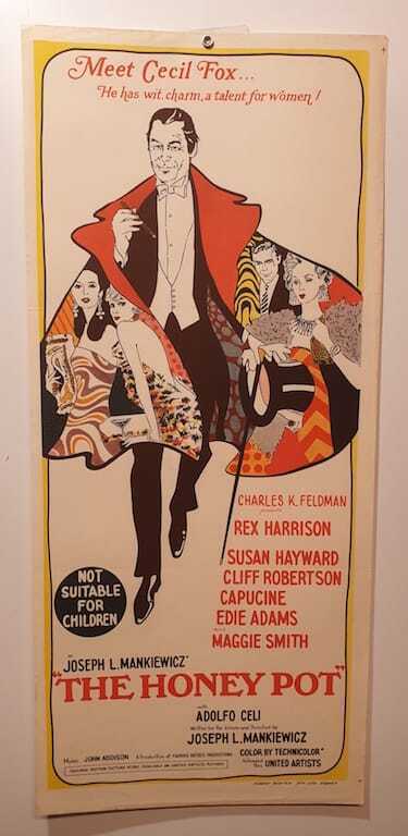 ORIGINAL DAYBILL MOVIE POSTER - THE HONEY POT - 1967