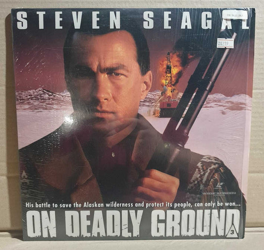 LASERDISC MOVIE - ON DEADLY GROUND - Steven Seagal