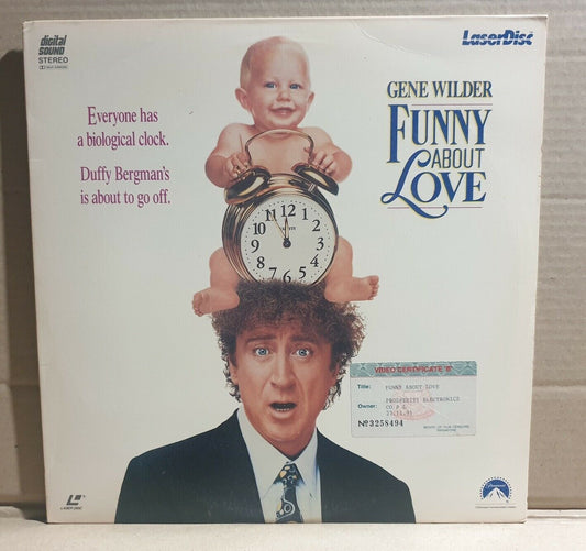 LASERDISC MOVIE - FUNNY ABOUT LOVE - Gene Wilder