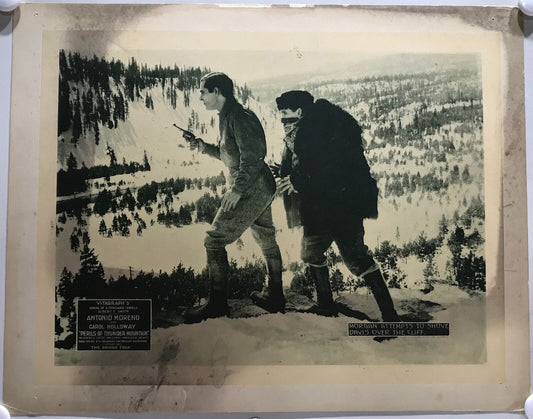 ORIGINAL SERIAL LOBBY CARD - PERILS OF THUNDER MOUNTAIN (a) - 1919 - CH 2 "Th...